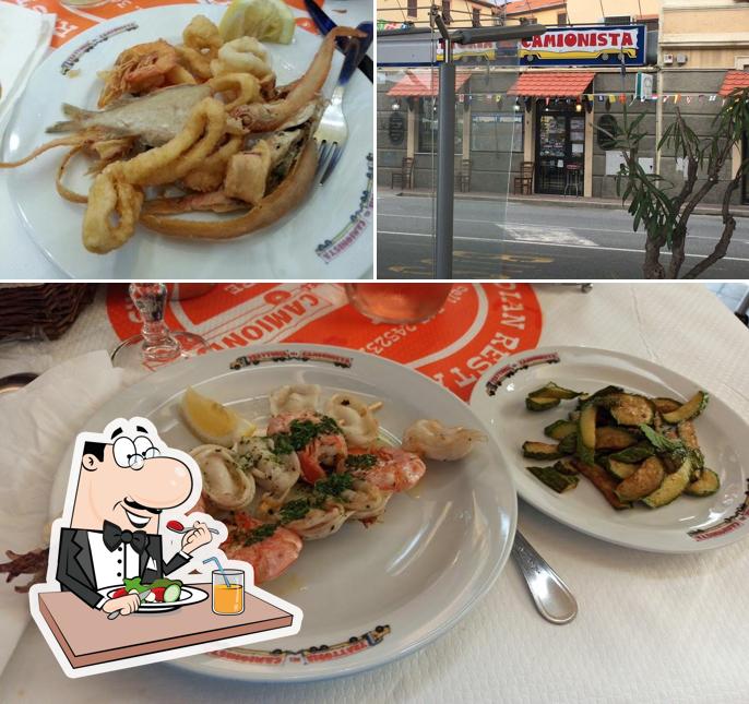 Scampi al Trattoria del Camionista