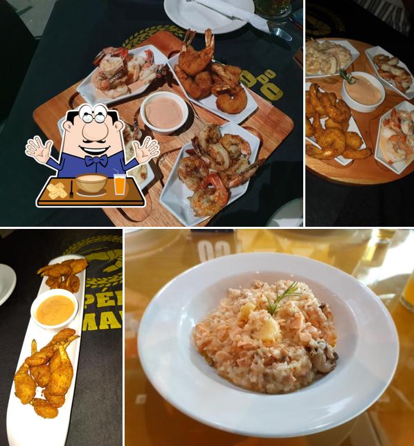 Tempura de camarão em Império do Camarão