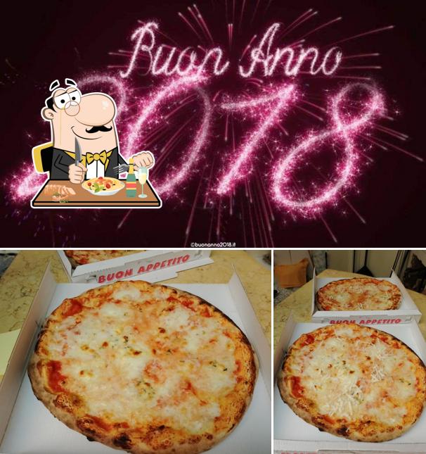 Questa è la foto che mostra la cibo e esterno di Il Giardinetto