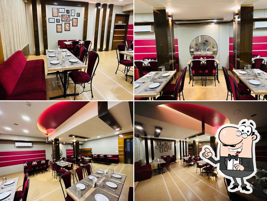 Take a seat at one of the tables at Masala Craft
