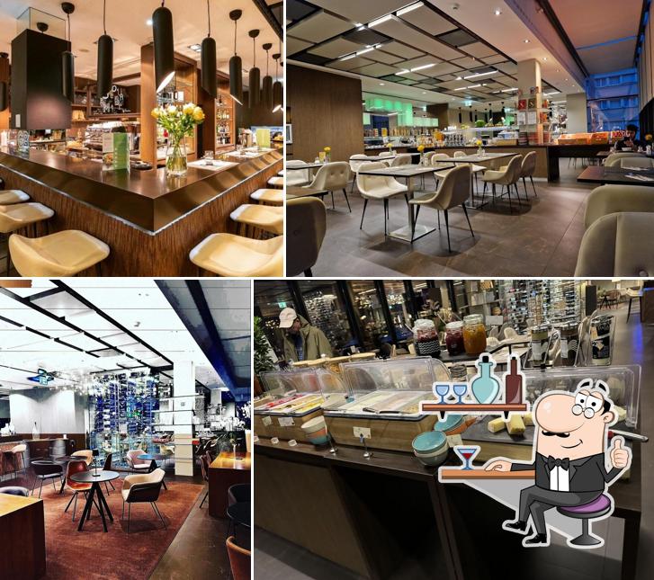 Gli interni di OLEA Restaurant, Bar & Events - by Novotel