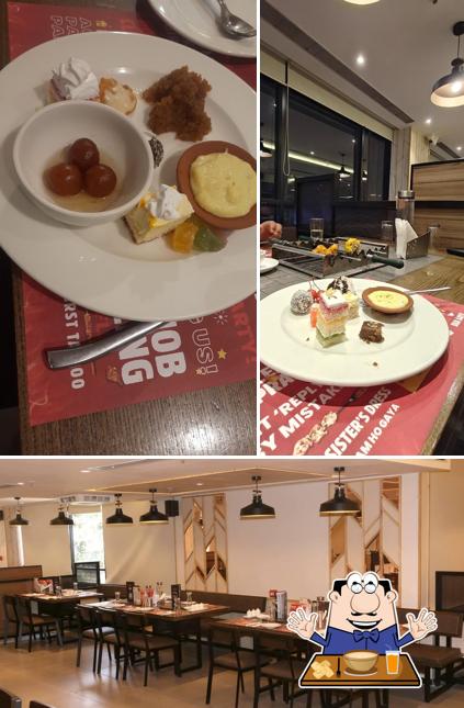 The restaurant's food and interior