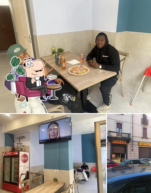 Gli interni di Kebap Fantasy