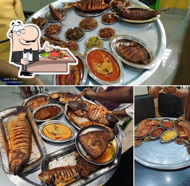 Get seafood at MEENCHATTY RESTAURANT
