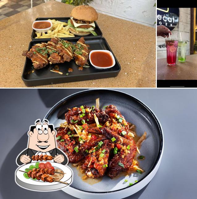 Meals at White Cat Burger