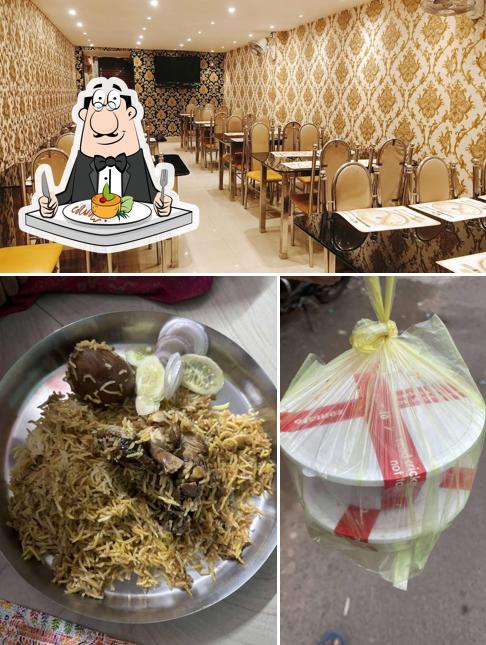 Take a look at the image showing food and interior at Dada Boudi Biryani Singur