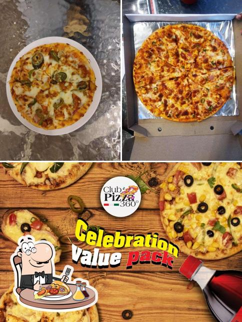 Try out different types of pizza