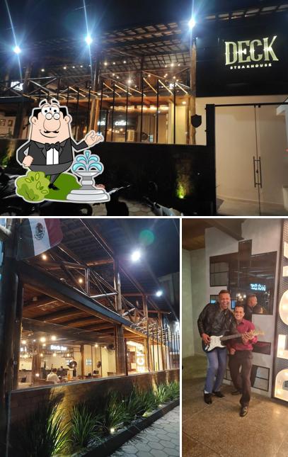 O exterior do Deck SteakHouse