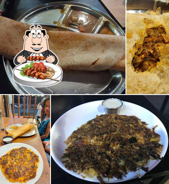 Masala dosa at Kaapi Koottam's Dosa Kada