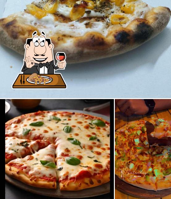 Get pizza at Shimago Pizzeria