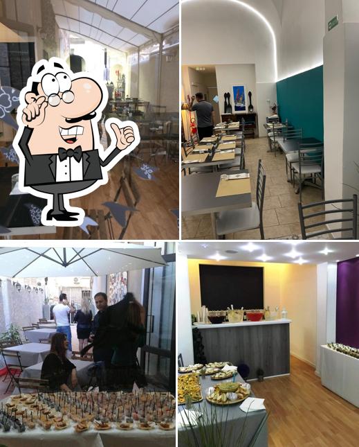 Dai un'occhiata agli interni di San Michele ristorante