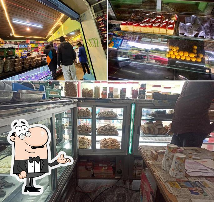 The interior of Annai Bakery