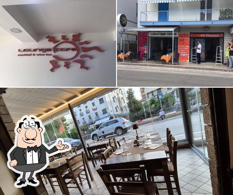 Gli interni di Lounge Cafe