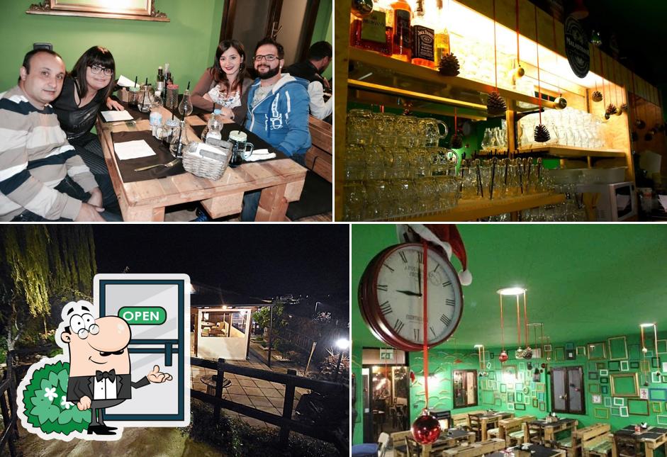 La immagine di esterno e bancone da bar da Chalet cupello