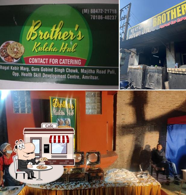 The exterior of Brother’s Kulcha Hub Best Kulcha in Amritsar