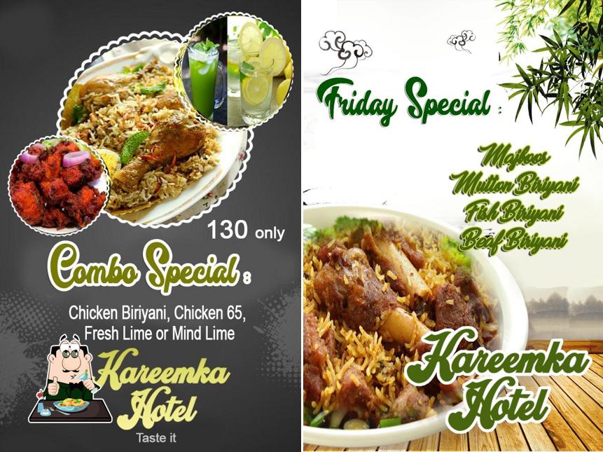 Meals at KAREEMKA HOTEL