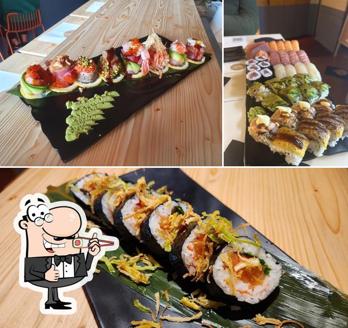 Il sushi è un prodotto culinario famoso tipico del Giappone