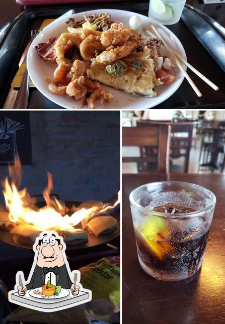 Comida em Restaurante Alentejano