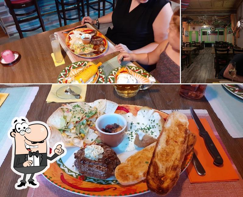 Gli interni di Restaurant Cançun