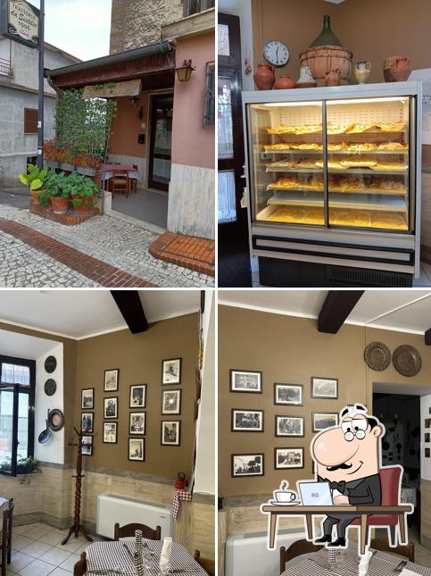 Gli interni di Trattoria" da Sestilio 1906"