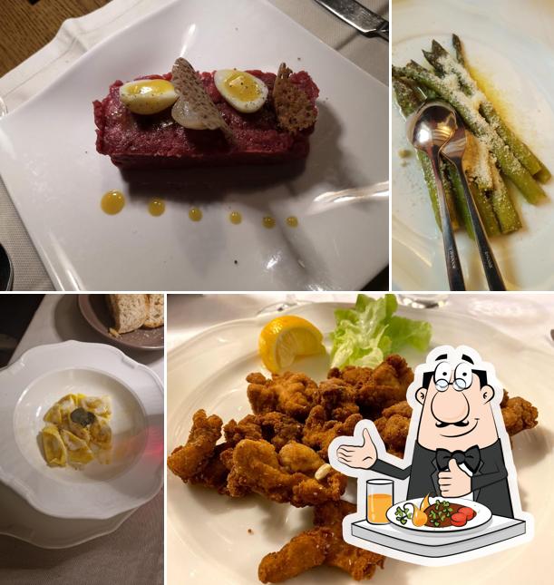 Platti al Osteria del Trentino