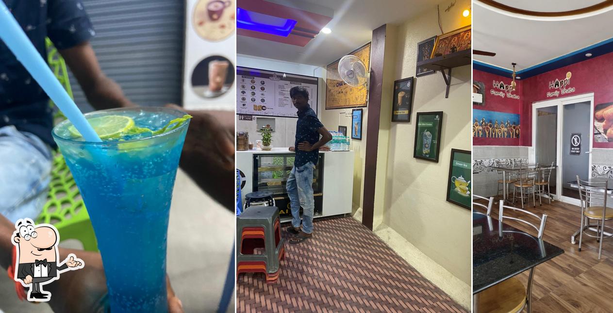 Take a seat at one of the tables at CHAI CLUB