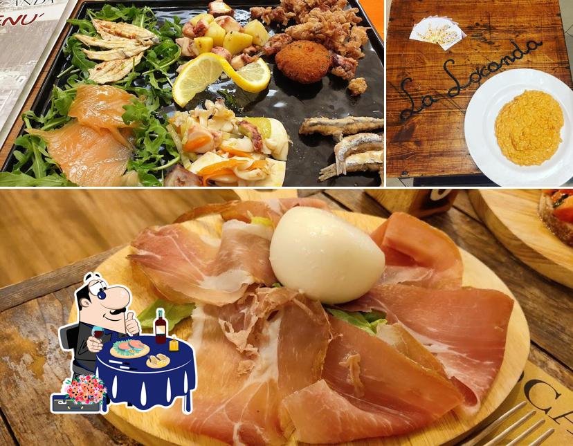 Sashimi al La Locanda