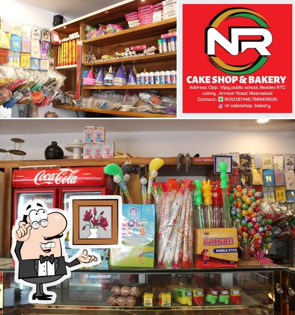 Check out how NR Cake shop & Bakery looks inside