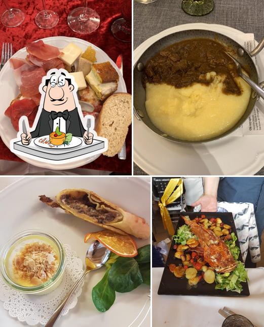 Polenta al Ristorante Trattoria Storica Hostaria Baracca