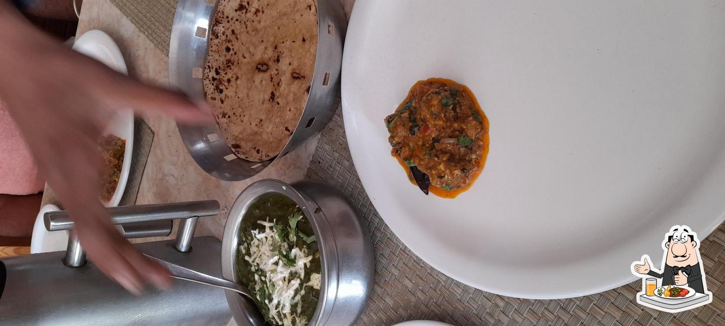 Food at Green Park Restaurant Jaisalmer