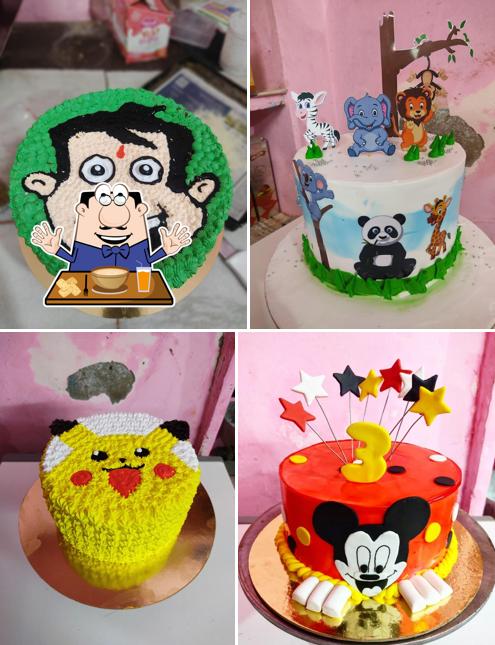 Food at Krishna bakery