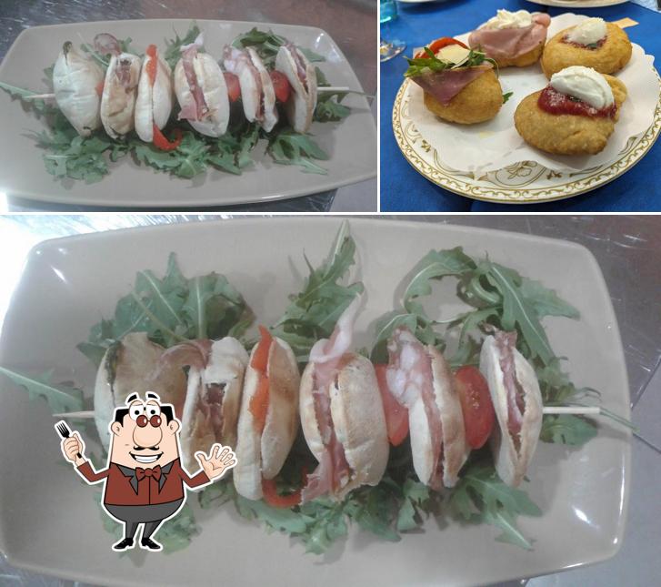 Cibo al Pizzeria La Saporita