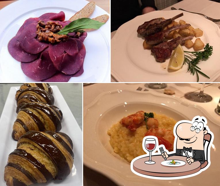 Platti al Restaurant Chalet Gerard