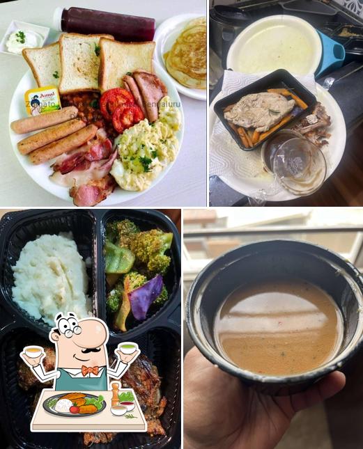 Food at Ninan's Steakhouse (Delivery)