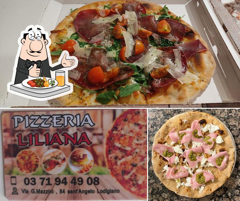 Cibo al Pizzeria Liliana d'asporto