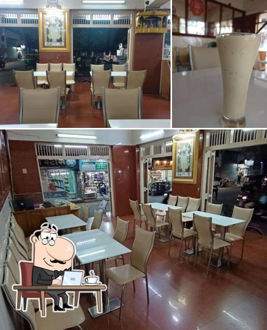 The interior of Satya Vijay Icecream