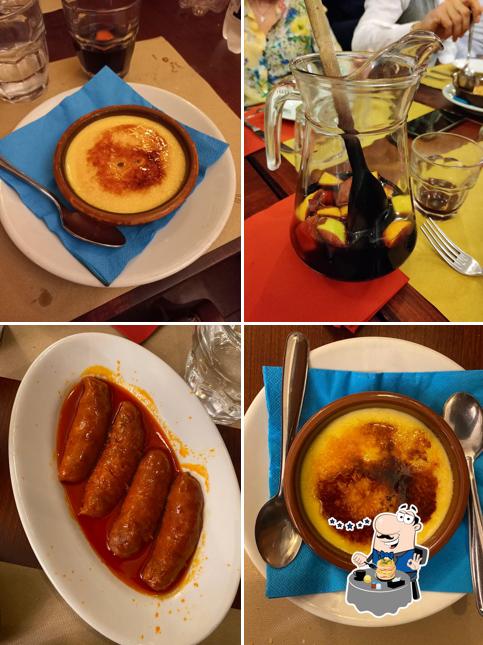 Creme brulee al Taberna Vasca Jai-Alai