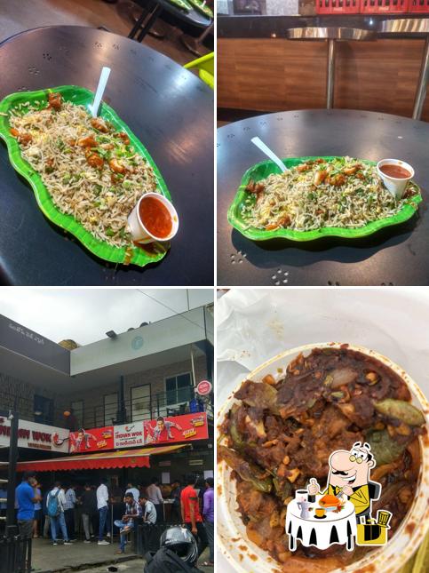 Meals at The Indian wok