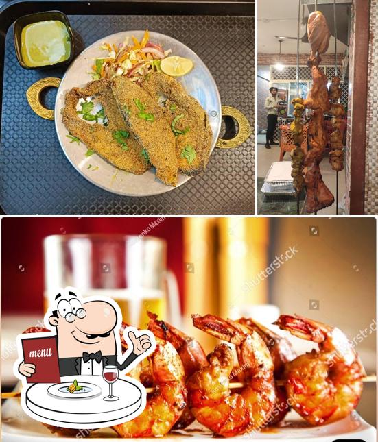 Food at POMFRET PALACE Maratha Chicken Mutton Seafood