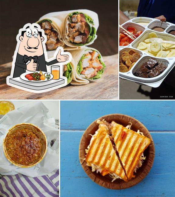 Food at Arabian Shawarma Hub