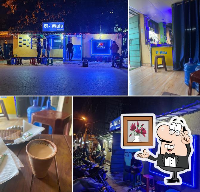 The interior of Cha Wala