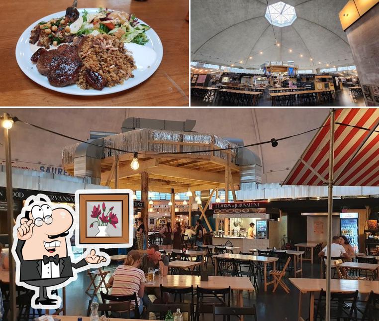 Dai un'occhiata agli interni di Markthalle Basel