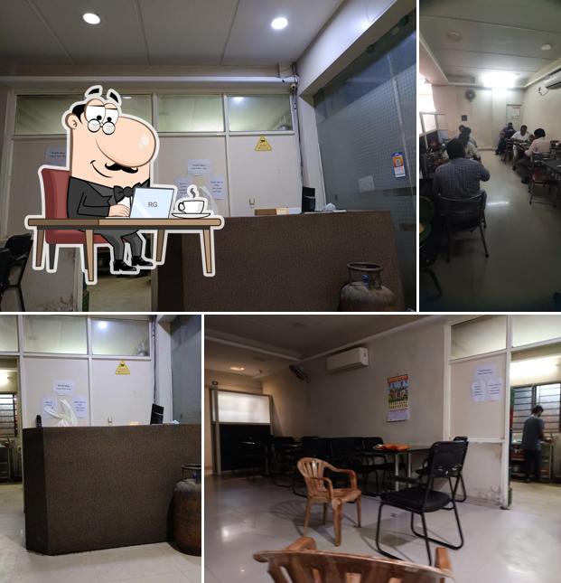 The interior of Nishith Mess