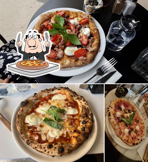 Choisissez de nombreux genres de pizzas