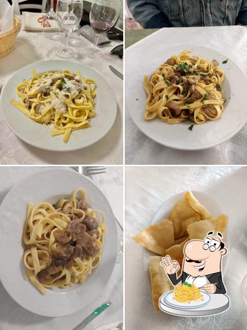 Spaghetti alla carbonara al Ristorante Certosa Trisulti dal 1976