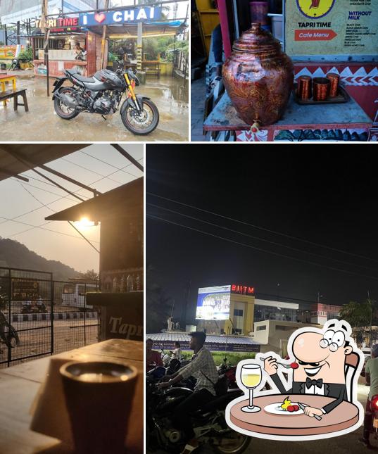 The image of Tapri time’s food and exterior