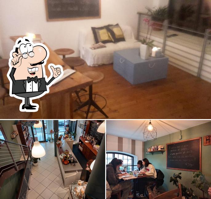 La foto della interni e cibo di Sotto Sopra Cafè