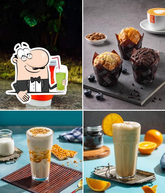 Enjoy a drink at Barista Coffee