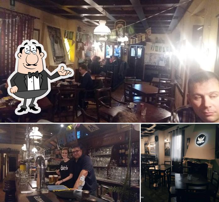 Dai un'occhiata agli interni di Brendan Pub