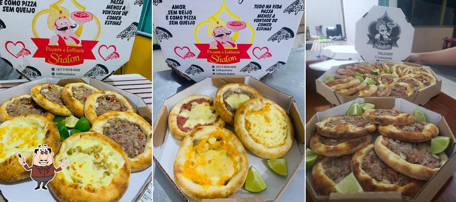 Platos en Esfiharia & Pizzaria Shalon